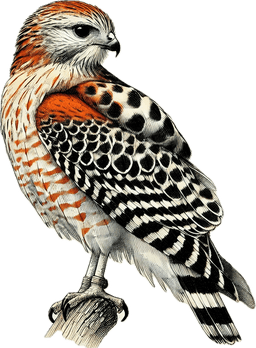 Red-shouldered Hawk